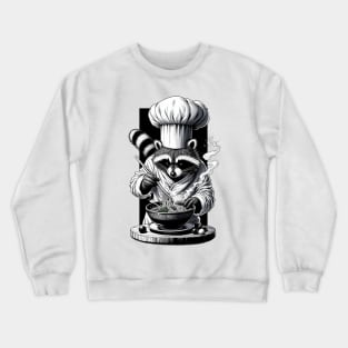 Noodle Artisan Raccoon Crewneck Sweatshirt